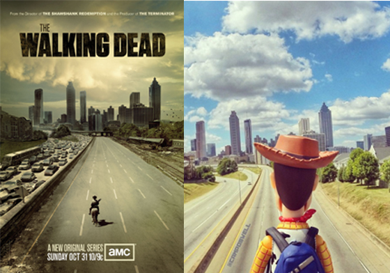 原來胡迪是《陰屍路》的鐵粉！從《玩具總動員》畢業後的逍遙日常一次公開 玩具總動員、胡迪、翠絲、紅心、巴斯光年