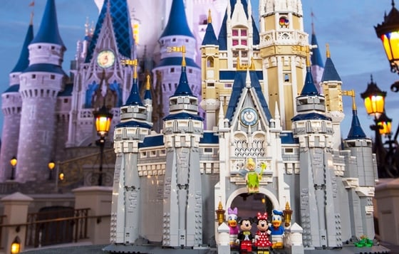 自己的迪士尼城堡自己做！讓樂高完成你兒時的夢想 迪士尼、城堡、冰雪奇緣、Elsa、小美人魚、灰姑娘、樂高、LEGO、積木、貝兒