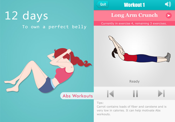 7/25限時免費App特輯：用12天剷除小腹！ 限免、免費、特價、iPhone、App