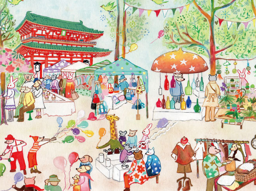 喜歡日本手作小物就來這裡挖寶！京都5大市集大盤點 日本、京都、市集、文青、梅小路