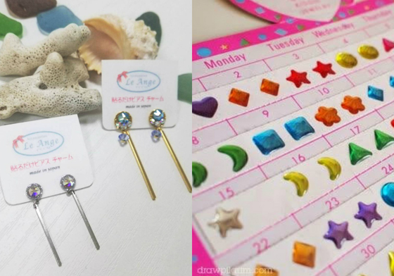 女孩小時候必戴的「貼紙耳環」大進化！精緻度大升級每款都想要啊 日本、耳環、貼紙耳環、貼るピアス、重複使用、珍珠、垂墜式