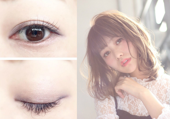 一年四季永遠大地色？粉×灰眼妝讓你的女人味瞬間破表 眼妝、日本、優雅、色氣、粉×灰