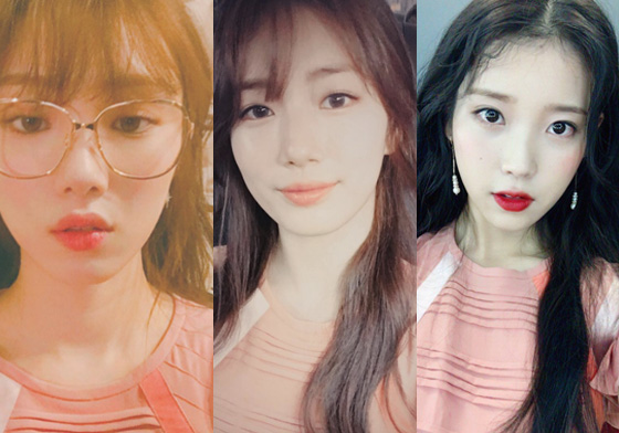 哪件洋裝這麼美秀智、IU都搶穿？4大女星撞衫風格大不同 fendi、秀智、iu、步步驚心、海報