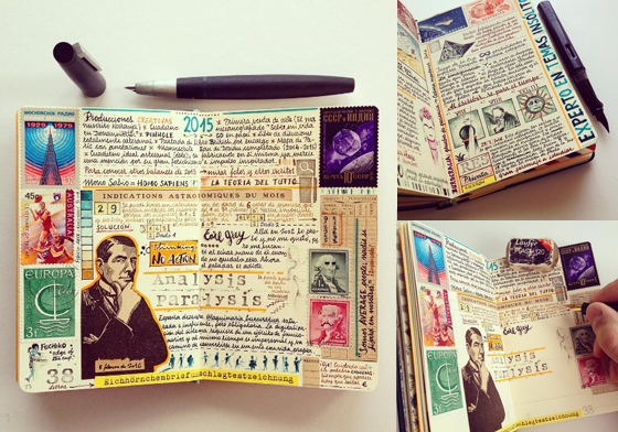 這是從中世紀穿越來的手帳嗎？讓復古控著迷的手繪字體創作 復古、手帳、中世紀、手繪、字體