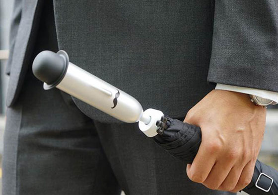 丟了傘也能用手機找回來！跟柯南一樣聰明的偵探雨傘 智能雨傘、Jonas、偵探、小秘書、預測天氣、信件通知、找手機、藍芽、電池