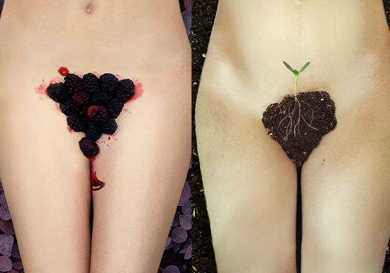 私處上的小樹苗代表著...文青攝影師紀錄女性私處的歲月秘密 Alexandra Sophie、法國攝影師、私處、歲月、時間