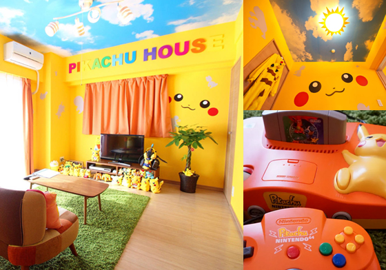直接入住「皮卡丘房」比抓到還囂張！4個地方帶你到日本捕捉真正的寶可夢 愛玩妞、日本、東京、Pikachu House、舞姬