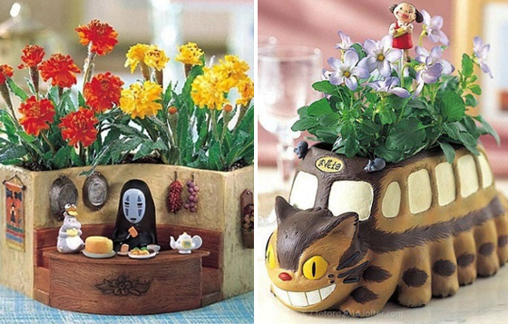 我把無臉男種在家裡了！超療癒人心的吉卜力盆栽特輯 吉卜力、龍貓、天空之城、盆栽、神隱少女