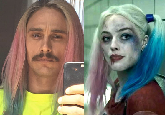 妞快報：為拍MV染成小丑女？詹姆斯法蘭柯新造型嚇壞眾人 妞快報：小丑女、染髮、詹姆斯法蘭柯、James Franco、嚇人