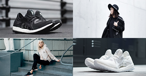 妞特企：藏不住的低調時尚！任何場合都能畫龍點睛的微黑白穿搭！ 妞特企、adidas、PureBoost、UltraBoost、跑鞋