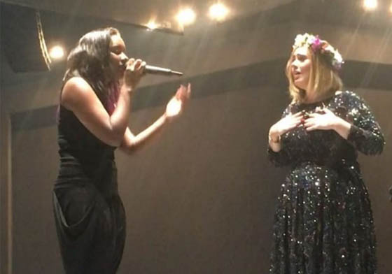 妞快報：愛黛兒這次抓到寶啦！一開口就讓偶像驚呆的超強粉絲 妞快報、愛黛兒、Adele、Jamie Grace、演唱會