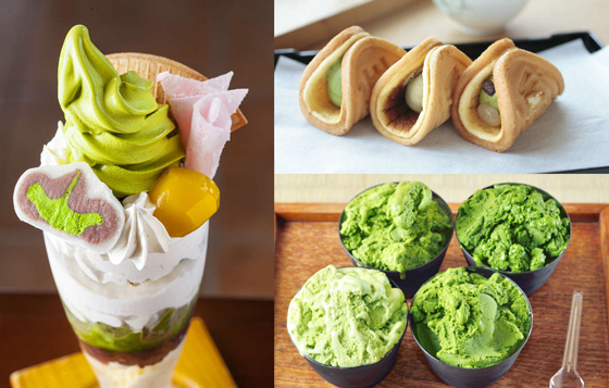 七種濃度的抹茶冰淇淋一字排開也太美！靜岡老字號甜點店ななや在東京開幕啦～ 愛玩妞、日本旅遊、東京、抹茶控、抹茶