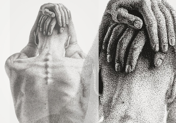 藏在畫裡的毅力與耐心考驗賽！70小時馬拉松點點作畫 Julia Koceva、瑞典、藝術家、點畫、juliakocevas