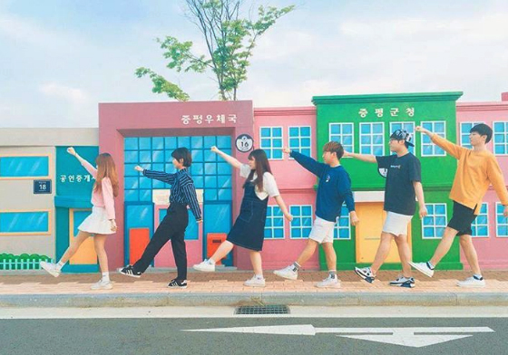 宛如縮小版的韓國生活？走進糖果色「迷你城市公園」找回童年吧 愛玩妞、韓國、忠清北道、自行車公園、자전거공원