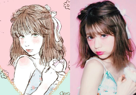當日本時尚Icon都化身粉嫩似顏繪....？讓人一眼就著迷的超夢幻手繪特輯 似顏繪、日本、時尚、手繪、夢幻
