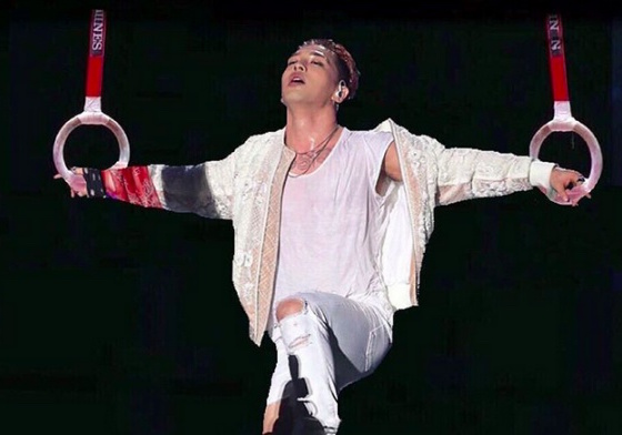 我們永裴那天運動了不少啊？沒去參加十週年演唱會跑去里約 BIGBANG、TAEYANG、10週年、太陽、永裴、10週年演唱會、奧運