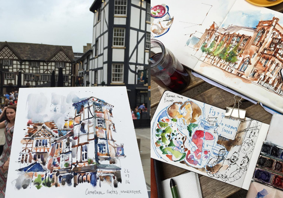 他的畫筆根本是另類PS濾鏡！藝術講師的旅行手繪創作 paulwang_sg、instagram、Paul Wang、新加坡、手繪