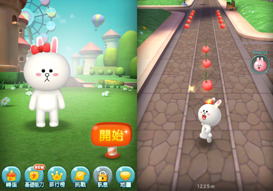 跟著3D兔兔跑起來！酷跑手遊《LINE RUSH 跑跳碰樂園》停下來就輸了！ LINE RUSH 跑跳碰樂園、LINE、兔兔、酷跑、莎莉、3D、手遊、App