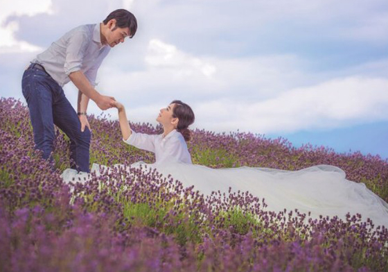 妞快報：「梁以薰」這次真的要結婚了！陳怡蓉超唯美婚紗照曝光 妞快報、薰衣草、梁以薰、偶像劇、陳怡蓉