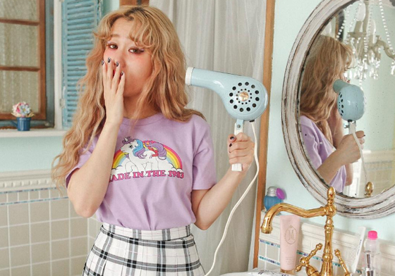 日本女子大人氣的PECO時尚  美式復古女孩教你輕鬆駕馭原宿風 PECO、穿搭、原宿、美式、復古、PECO CLUB、霓虹色、Ryuchell、格紋裙、Polo衫