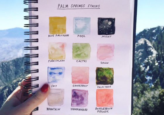 今天的心情是什麼顏色？文青女孩的色彩記憶學 色彩、記憶、水彩、插畫、女孩