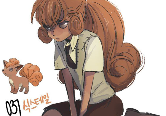 噴火龍根本是龍族帥哥！寶可夢擬人化後長這樣 寶可夢、擬人化、插畫、Tamtamdi、韓國