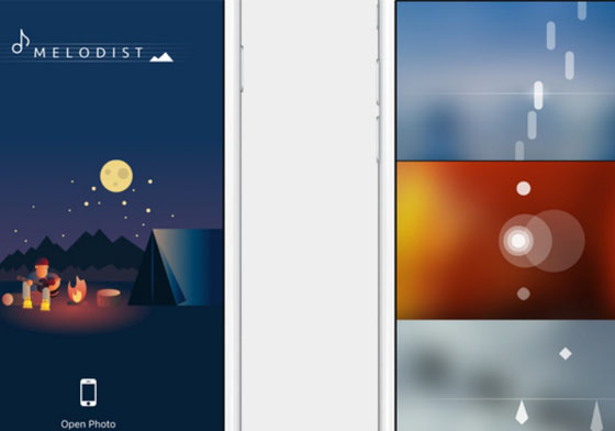 每張照片都有屬於它的一首歌！因應照片情境作曲的輕音樂App App、Melodist、音樂軟體、應用程式、照片情境