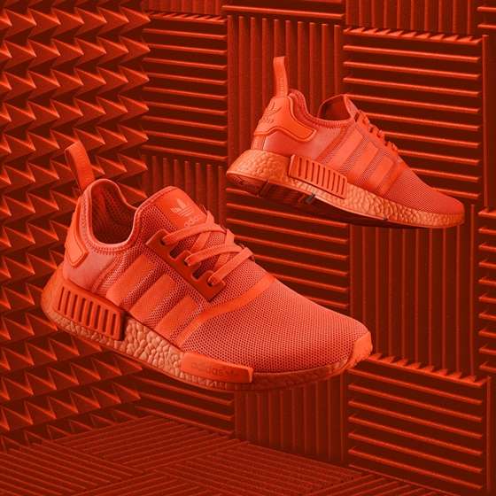[新聞稿]單色就是潮！adidas全橘黑新品上架啦 adidas、Originals NMD COLOR BOOST、鞋子、鞋款、單色