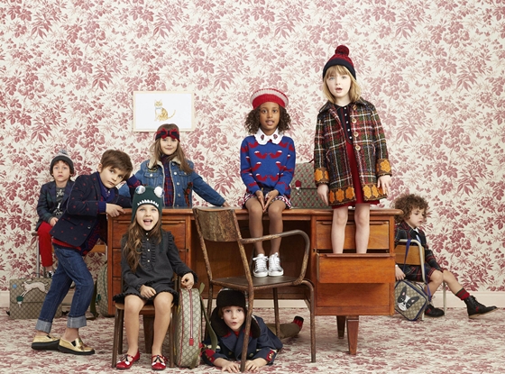 [新聞稿]GUCCI冬季印花學院風　陪伴孩子快樂開學趣！ GUCCI、秋冬、魔幻、小孩、小學