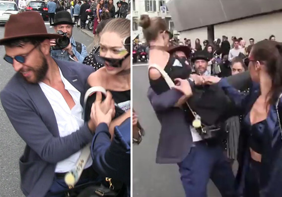 妞快報：吉吉哈蒂德竟被陌生男子騰空抱起！超模超嗆反應讓色狼後悔莫及 妞快報、Vitalii Sediuk、吉吉哈蒂德、貝拉哈蒂德、Gigi Haddid