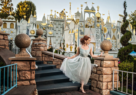 白馬王子再等等吧！一個人拍也能很美麗的迪士尼婚紗攝影 婚紗、獨自、一個人、分手、愛情