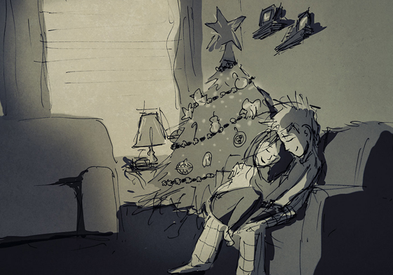 看他的作品讓人也好想結婚！甜蜜的365天熱戀插畫 甜蜜、熱戀、插畫、婚姻、Curtis