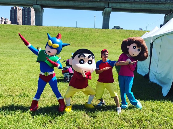 [新聞稿]《蠟筆小新》與同學們的美好路跑回憶　春日部動感運動會原滿落幕！ 蠟筆小新、日本、卡通、運動會、動感、春日部、25周年、三重幸福水漾公園