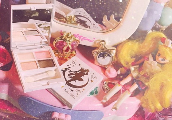 總算等到了！《美少女戰士》聯名眼影盤5位戰士全到齊！ 美少女戰士、美戰、水手服、少女心、月野兔