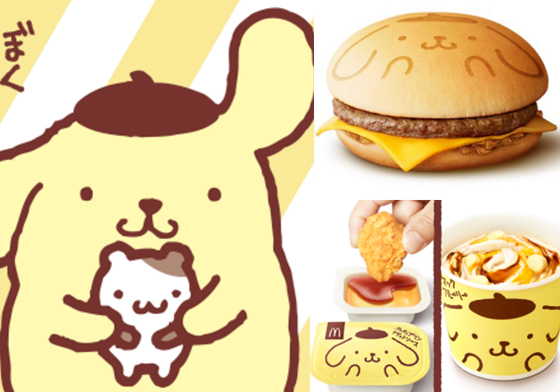 吃個漢堡、雞塊也能瞬間萌十倍！日本麥當勞×布丁狗全新餐點投票開選 愛玩妞、日本、布丁狗、麥當勞、可愛