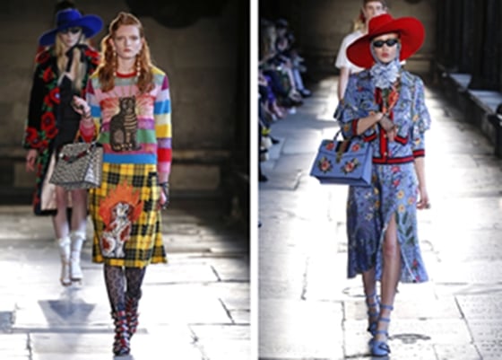 [新聞稿]Gucci2017早春時裝秀 向英國歷史與美學致敬 Gucci、2017時裝秀、時裝週、西敏寺、英國女皇、伊莉莎白二世、龐克文化