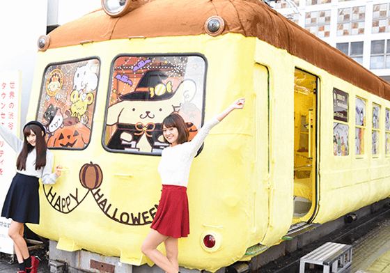 有看過這麼萌的萬聖主題車嗎？布丁狗「20周年紀念車廂」讓你拍到飽 愛玩妞、布丁狗、Pompompurin、20周年、車廂
