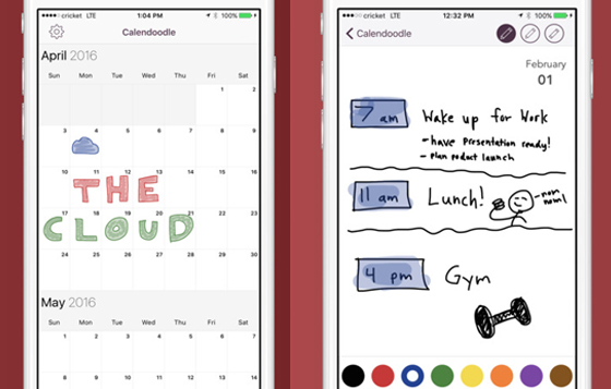 10/21限時免費App特輯：讓行事曆每天都充滿塗鴉風！ 限免、免費、特價、iPhone、App