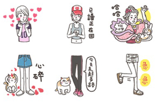 邊聊天還能邊玩紙娃娃？《感冒系女孩2:紙娃娃表情篇》貼圖百搭穿著無限玩！ 感冒系女孩、APP、換季、穿搭、紙娃娃