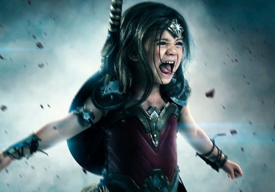 全家出動一起完成心願！年僅3歲的小小神力女超人 神力女超人、蓋兒加朵、小女孩、夢想、萬聖節