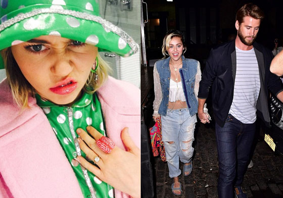 妞快報：麥莉首談婚戒一事 「因為愛連恩才戴」當眾放閃啦 妞快報、麥莉希拉、Miley Cyrus、連恩漢斯沃、Liam Hemsworth