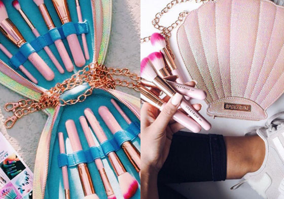 愛麗兒看到也生火！貝殼刷具組讓你想當人魚不用等下輩子 貝殼、美人魚、刷具組、愛麗兒、Spectrum Collections