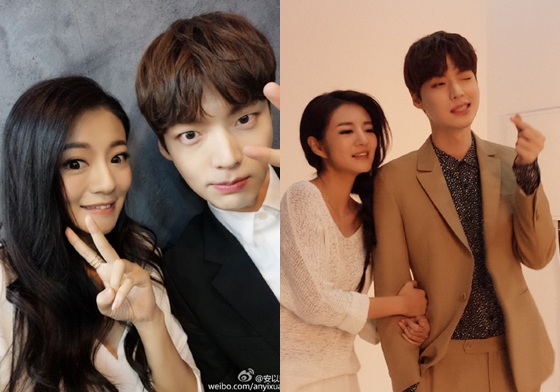 妞快報：安宰賢和安以軒勾手自拍！有跟老婆大人具惠善報備過了嗎？ 妞快報、安以軒、安宰賢、我是處女座、具惠善、電影、韓國