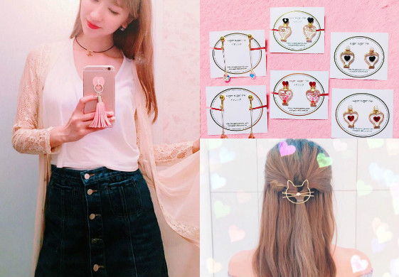 專屬大人的Fantasy飾品！suger suger me以及美女監製AKANE suger suger me、AKANE、日本、飾品、耳環、acanecoo