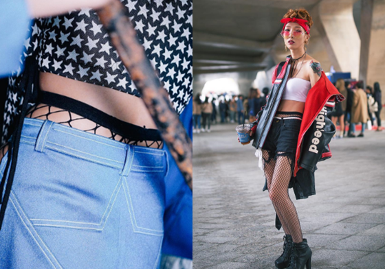 誰說只有辣妹才能穿？打造秋冬「魚網襪」街頭穿搭的8個tips 魚網襪、網襪、穿搭、襪子、時尚