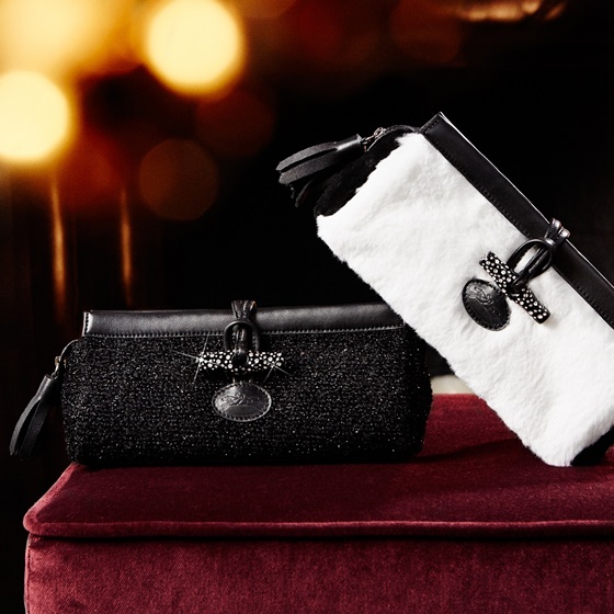 [新聞稿]法式優雅詮釋低調奢華！Longchamp聖誕新款復古登場 LONGCHAMP、STRASS、聖誕節、限定、晚宴包