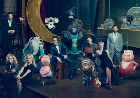 12/9新片快報：史嘉蕾女神幫超Q豪豬配音！《歡樂好聲音》來啦 馬修麥康尼、瑞絲薇斯朋、史嘉蕾喬韓森、賽斯麥克法蘭、約翰萊利