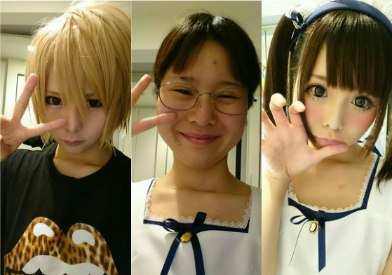 砂糖るき詐欺彩妝新巔峰！不只變美女還能變帥哥整型級妝容盤點 詐欺、彩妝、整型級、妝容、砂糖るき、妝前、妝後、男妝