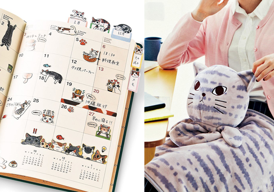 隨你每日心情配一隻小萌喵～貓部2017手帳本、抱枕暖心出爐 FELISSIMO、貓部、山野りんりん、手帳、抱枕
