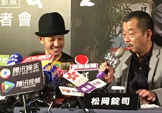 妞快報：男神來啦！小田切讓《深夜食堂 電影版2》記者會上嗑起檳榔？ 小田切讓、愛情，突如其來、深夜食堂 電影版2、幸福湯屋、演松岡錠司